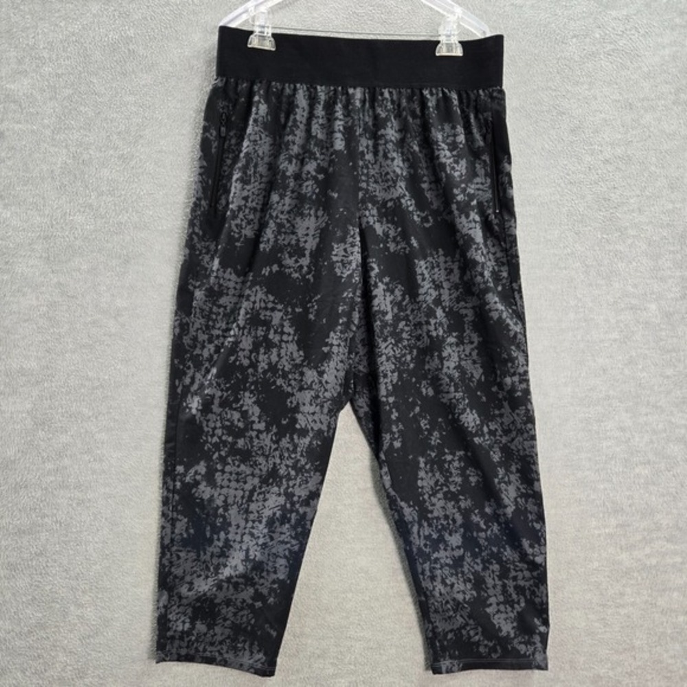 Happy Camper By Torrid Women Pants 1 Gray Camo Elastic Waist Pull On